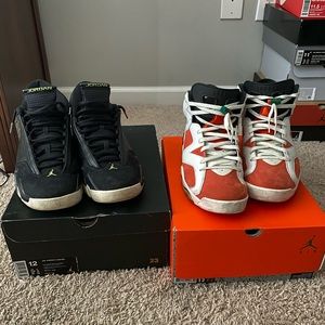 Jordan 6 “Gatorade” and Jordan 14 “Indiglo”